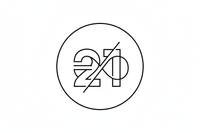 an icon that incorporates the number 21 and a finite symbol