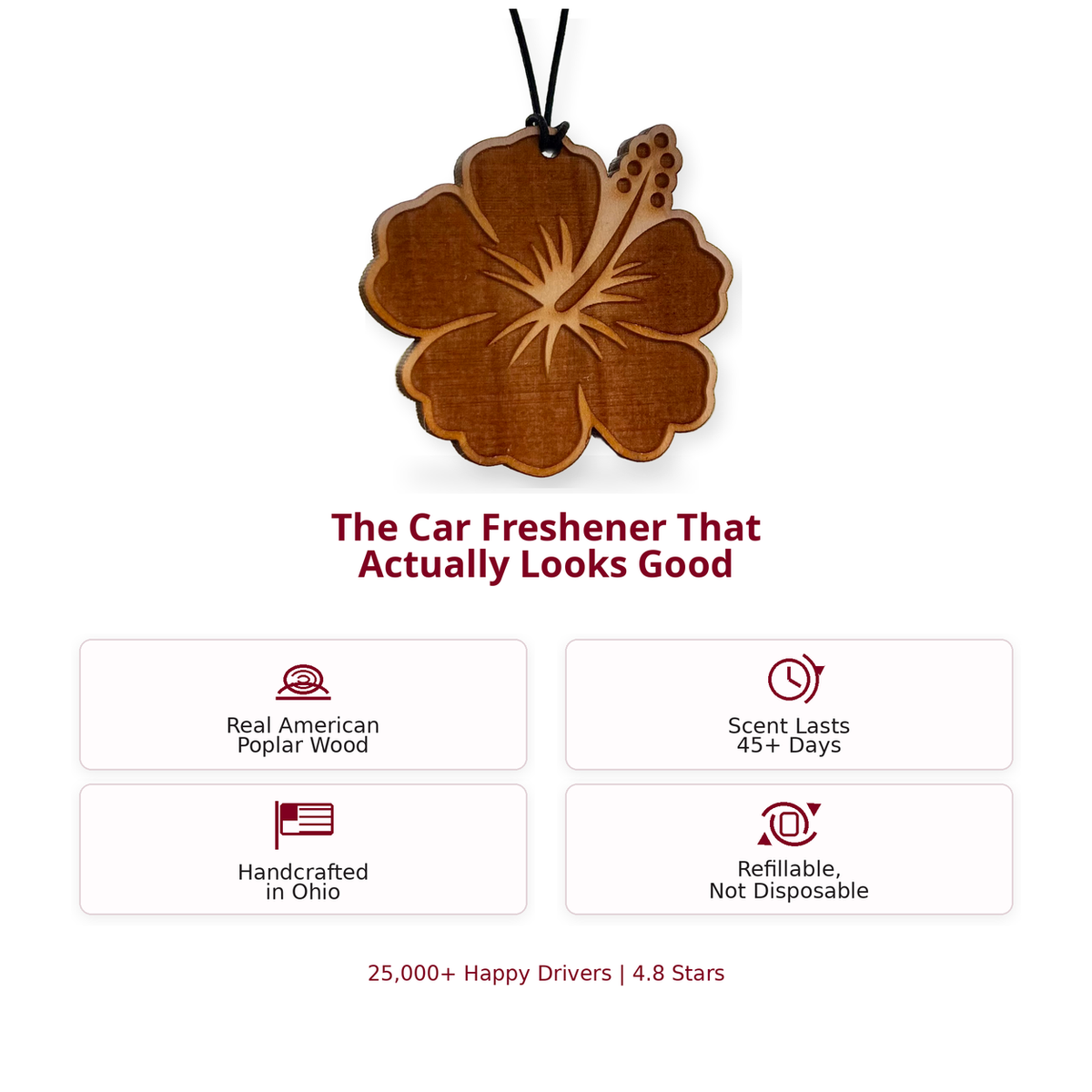 hibiscus flower product features