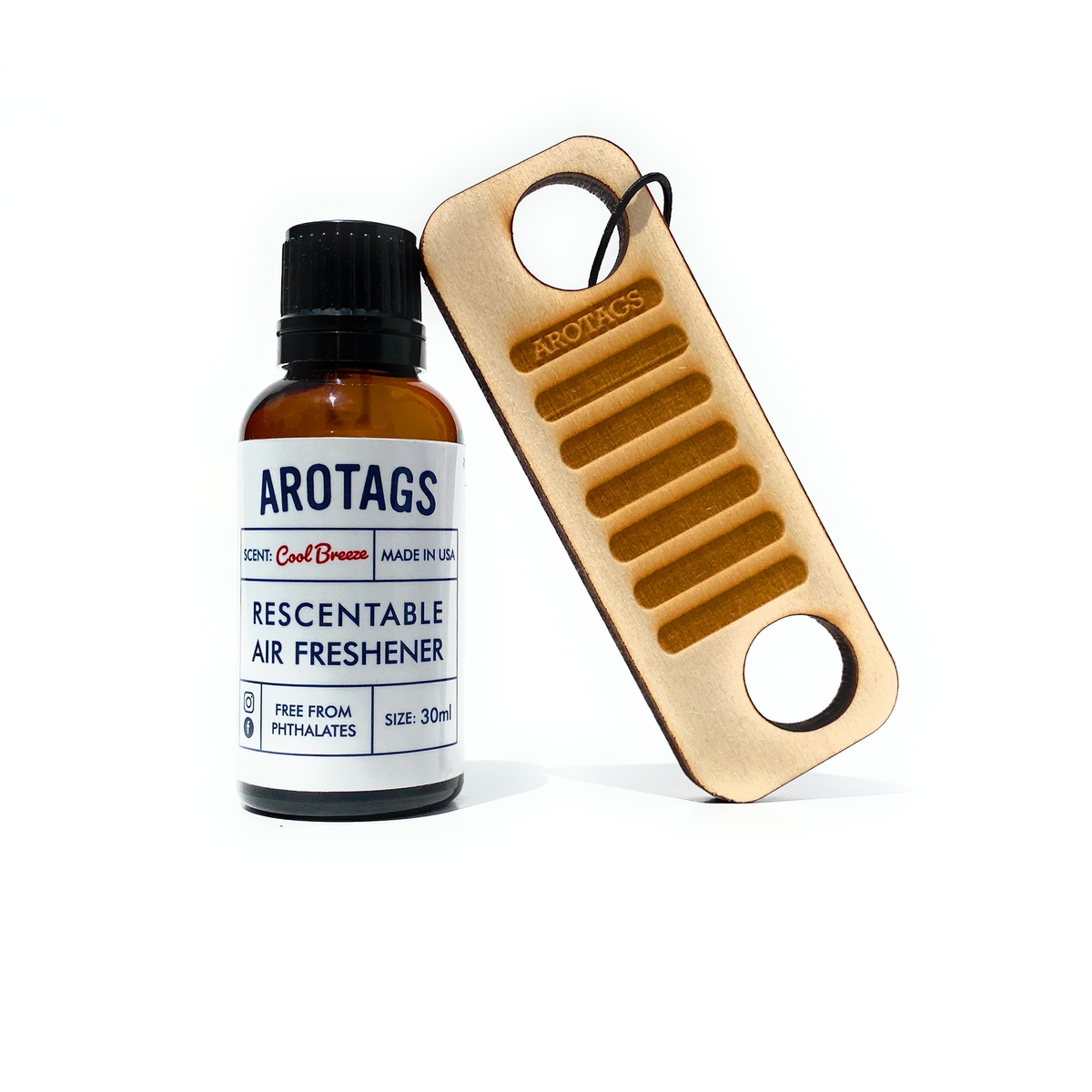 The Original Wooden Car Air Freshener. Proudly Made in the U.S.A.