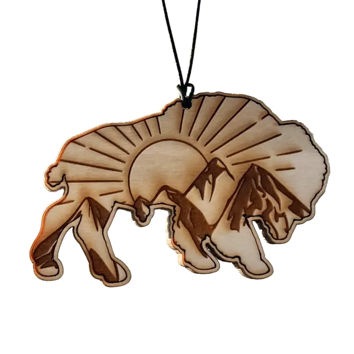 Bison Mountains Arotag design